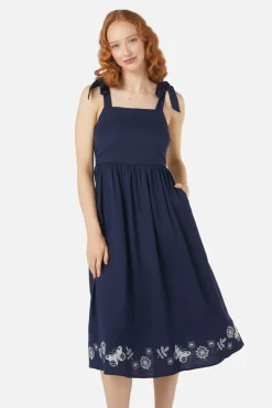 Butterfly Emb Dress