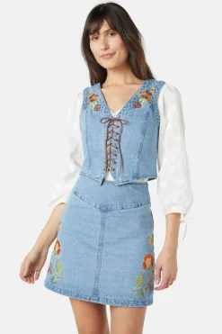 Cami Emb Vest