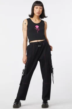 Contrast Stitch School Cargo Pant
