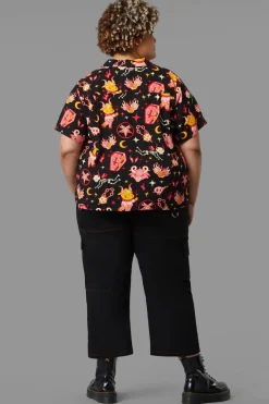Curve Hellish Blouse