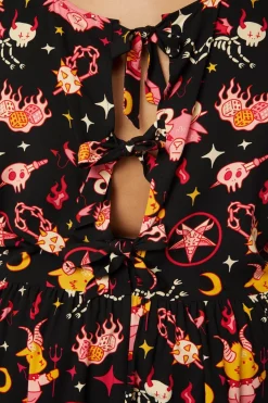 Curve Hellish Dress