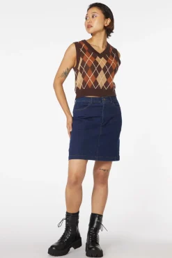Denim Cherub Mini Skirt
