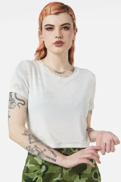 Eliza Mesh Top