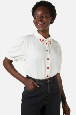 Fleur Emb Blouse