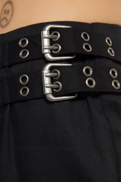 Goth Belted Pants