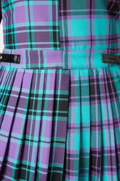 Grinning Tartan Pinafore