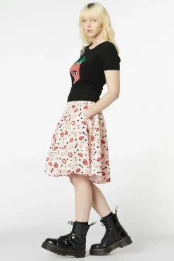Kiss And Makeup Skirt