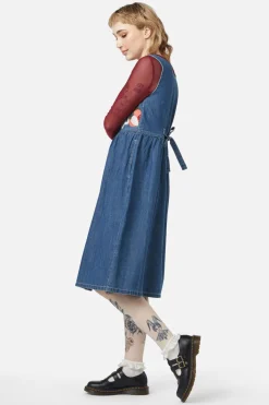 Kitty U0026 Strawbs Denim Pinafore