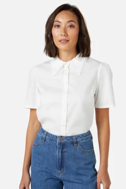 Lacey Flower Blouse