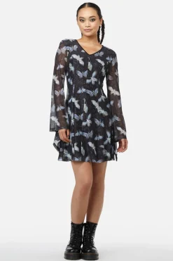 Larvae Mesh Dress