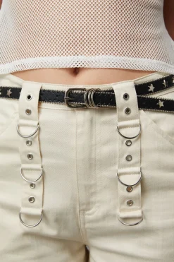 Narrow Star Belt