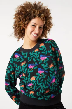 Pink Robin Crew Neck