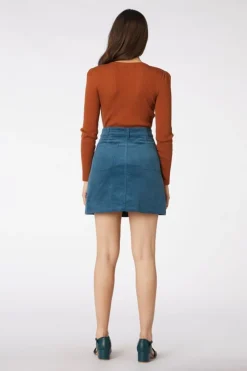 Samantha Cord Skirt