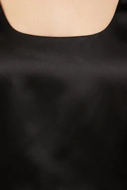 Satin Mini Dress