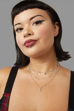 Sparkle Space Necklace Set