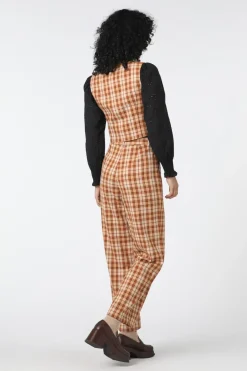 Stacey Check Vest