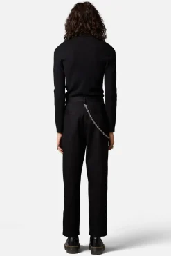 Tapered Denim Pants