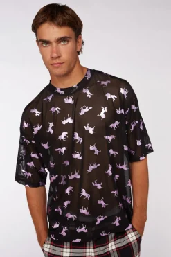 Unicorn Unisex Mesh Top