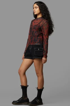 Up In Flames Top