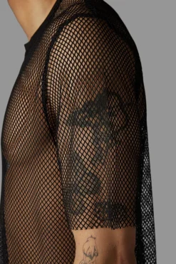 Wide Mesh Top